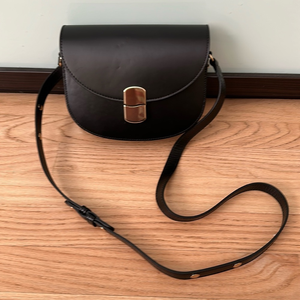 Sezane Claude bag, black, NWT